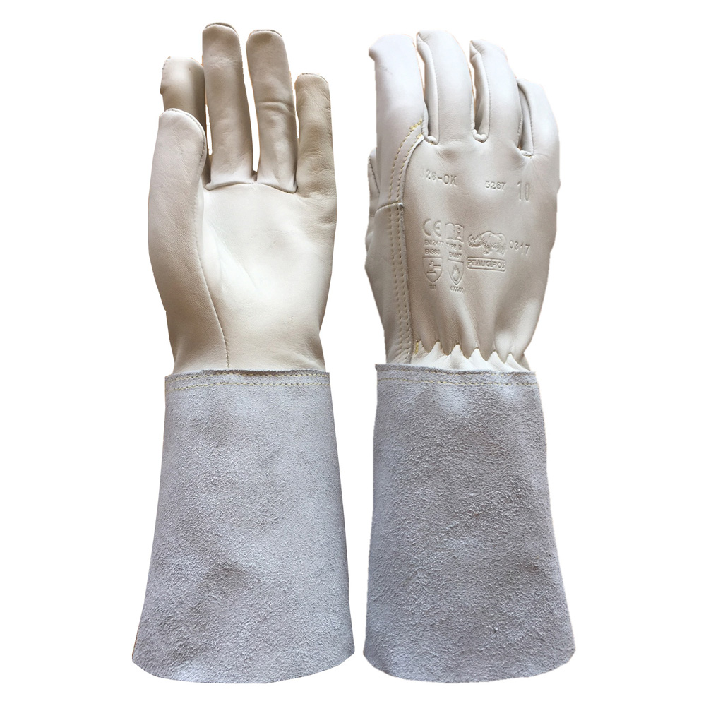 VIsuel gant cuir agneau 328OK SOUDURE FINE ARGON TIG