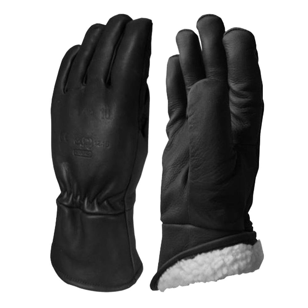 Gants cuir grand froid Peauceros, gants de protection professionnels, fabrication française, modèle 335BHFL.